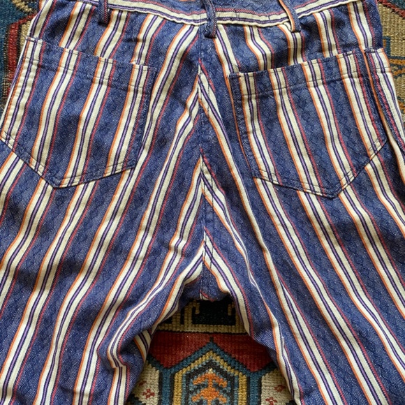 Seafarer Vintage 1970s Striped Pants - Picture 3 of 5